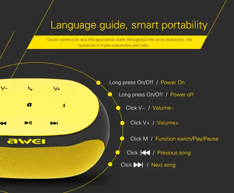 Awei-Y200-Portable-Wireless-Bluetooth-Speaker