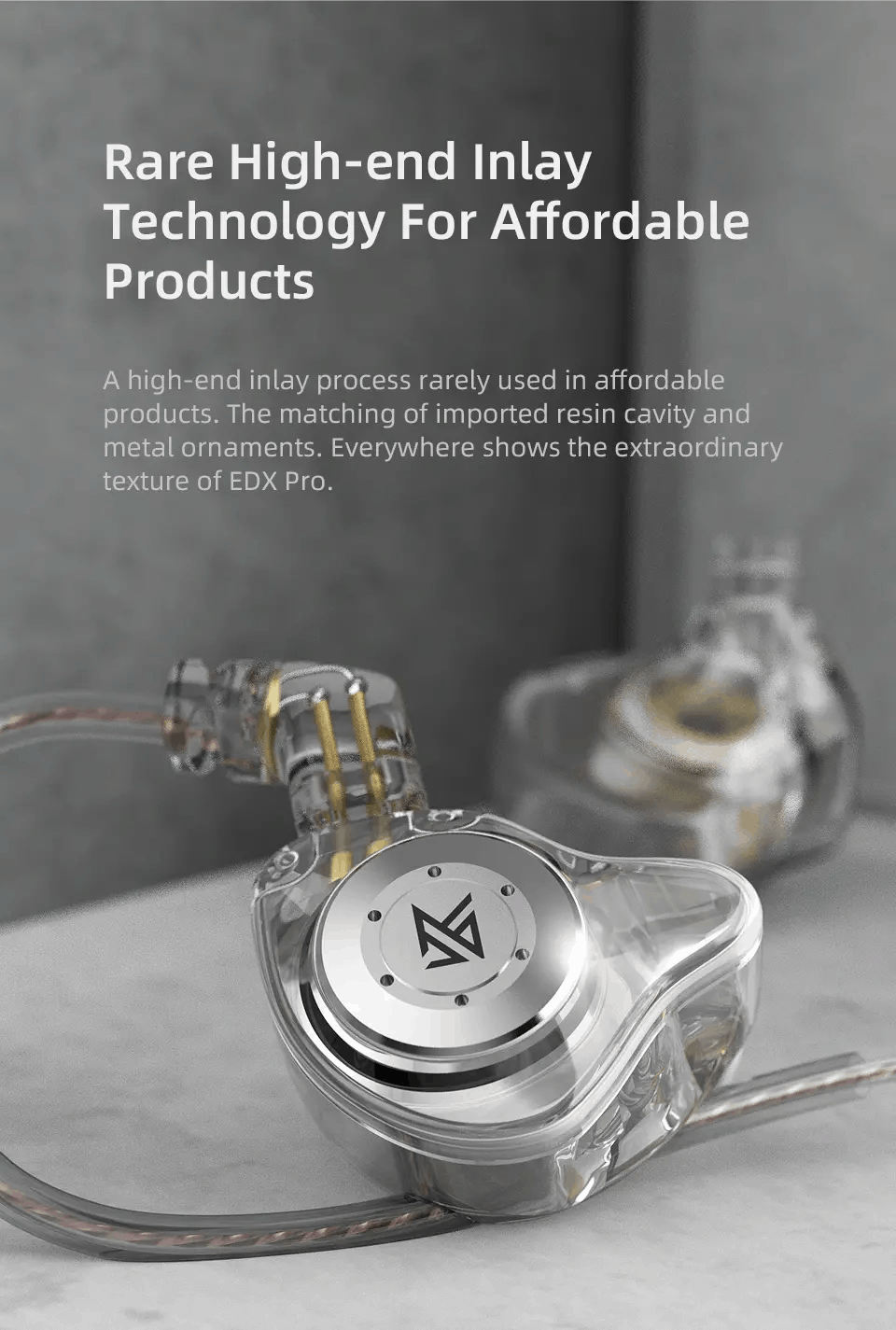 KZ-EDX-Pro-HiFi-Dynamic-IEM-Earphone-With-Mic price in bd
