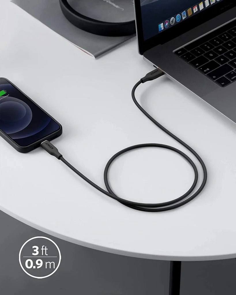 Anker-PowerLine-III-Flow-USB-C-to-Lightning-Cable-A641 price in bangladesh