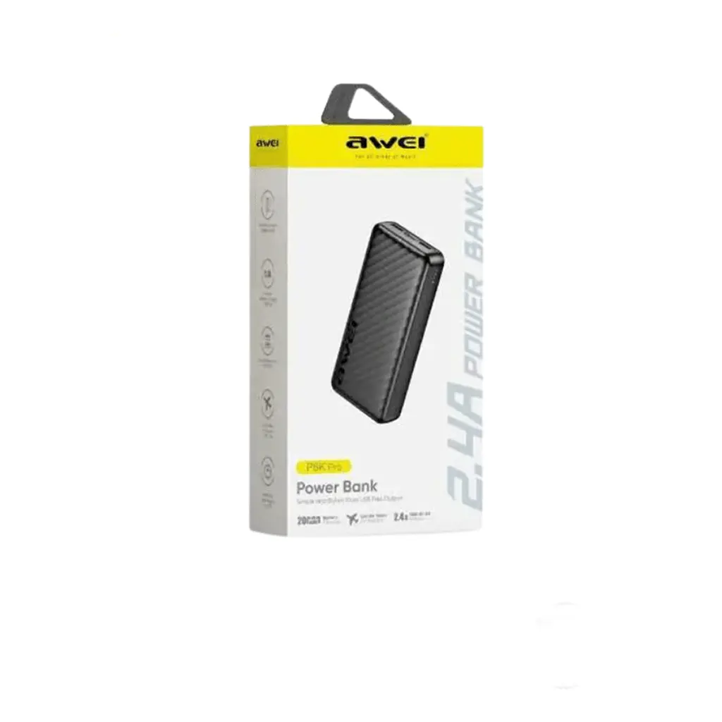 Awei-P6K-Pro-20000mAh-portable-power-bank-Black
