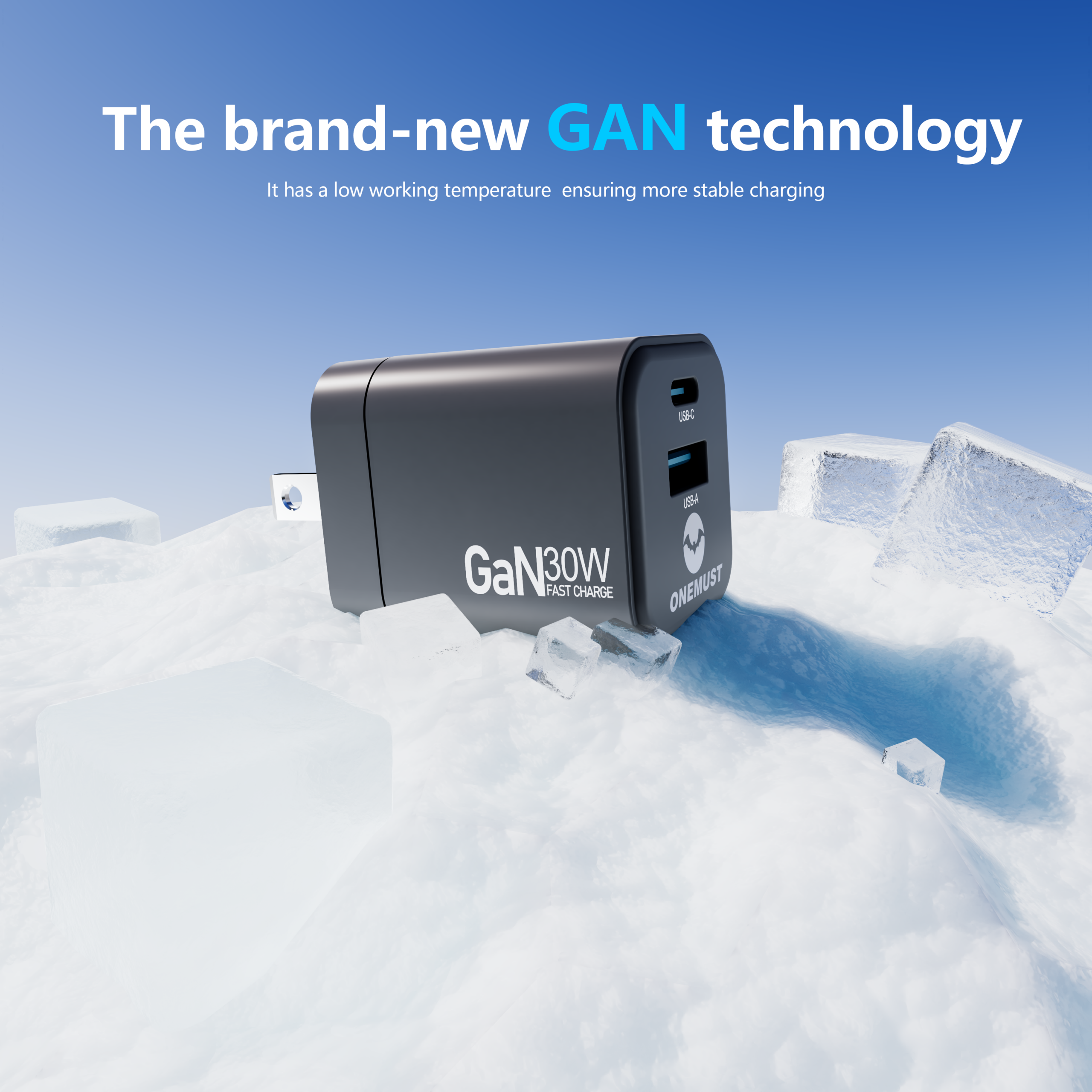 OneMust-OM-A01-Dual-Port-30W-wall-charger-