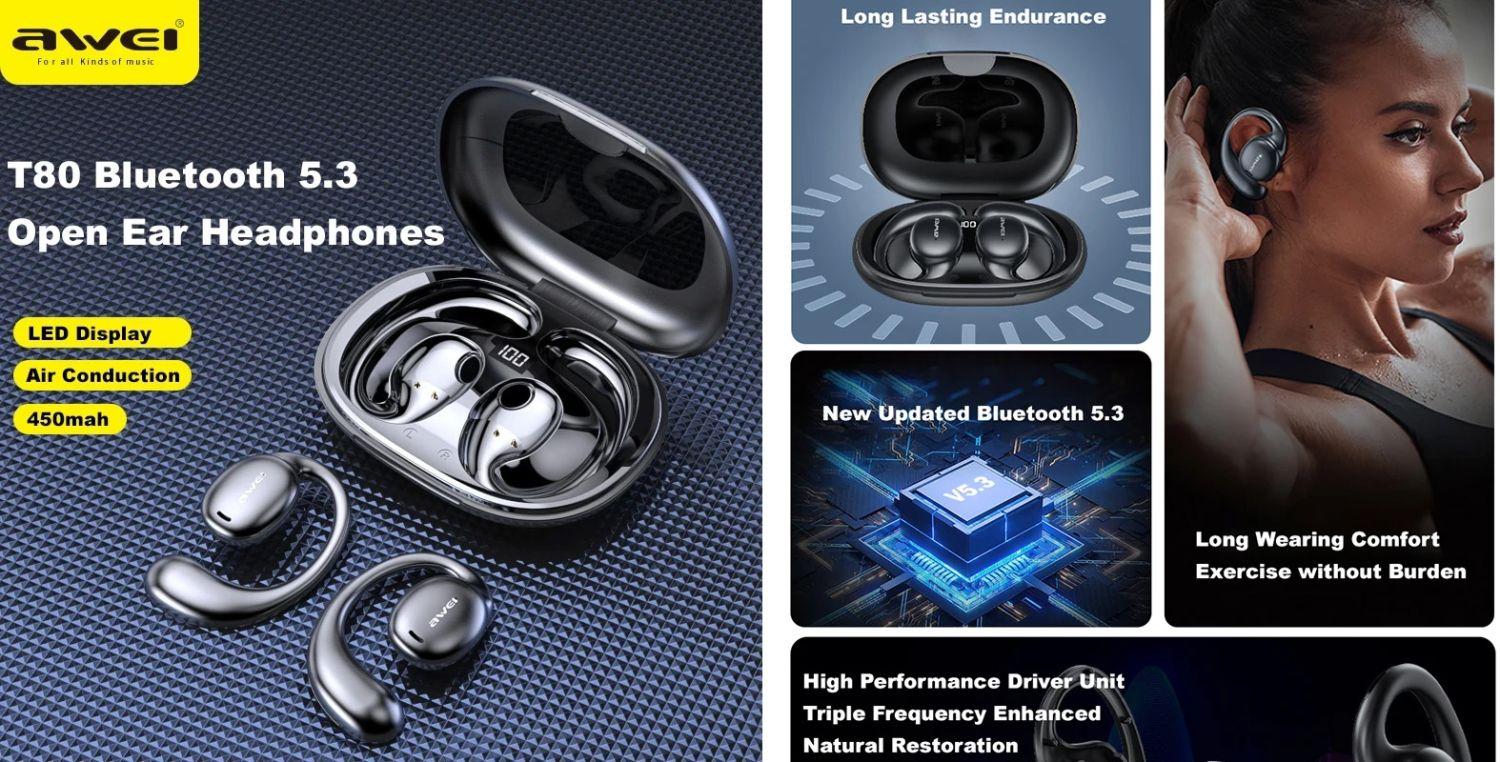 Awei T80 OWS Open-Ear Wireless Earbuds price