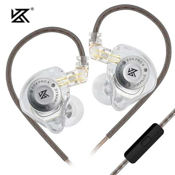 KZ EDX Ultra Hi-Fi Earphones - High-End Dynamic Driver & Resin Housing price