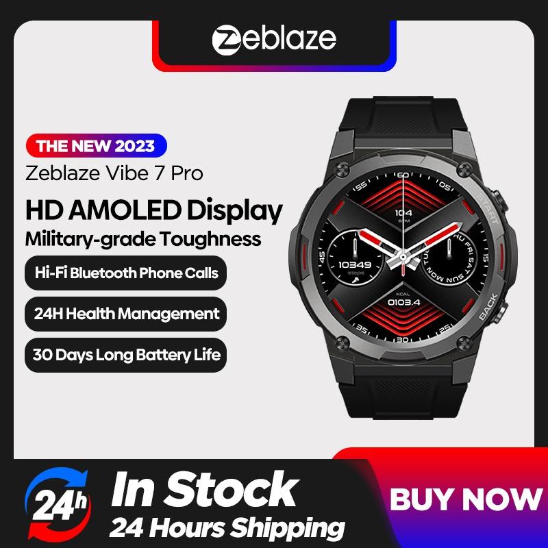 Zeblaze Vibe 7 Pro Military-Grade Smartwatch- AMOLED Display & IP69K Water Proof price in Bangladesh 