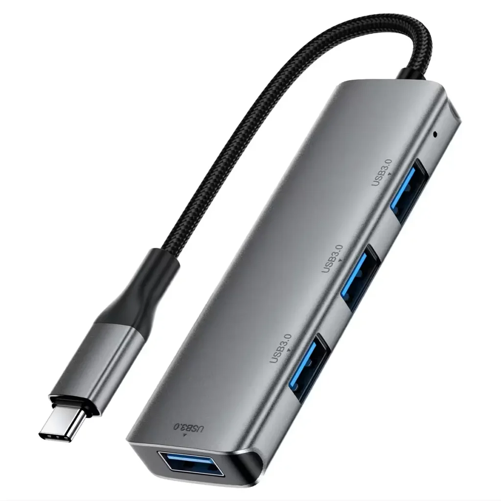 Acefast J15 4-in-1 USB C Hub Type C to 4 Port USB 3.0 Adapter Splitter