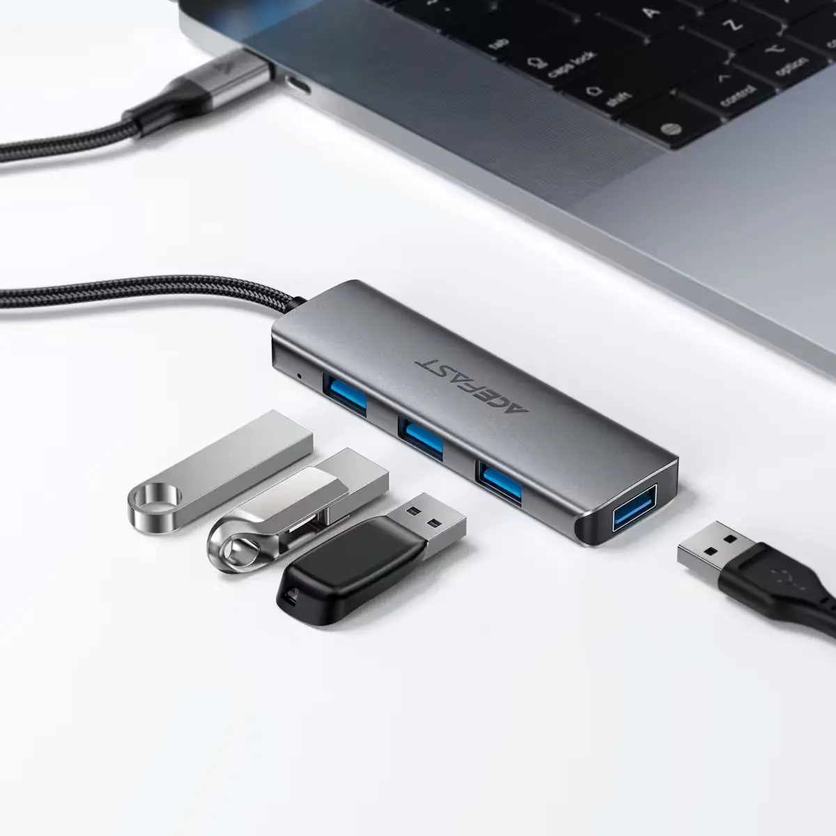 Acefast J15 4-in-1 USB C Hub Type C to 4 Port USB 3.0 Adapter Splitter price in bangladesh