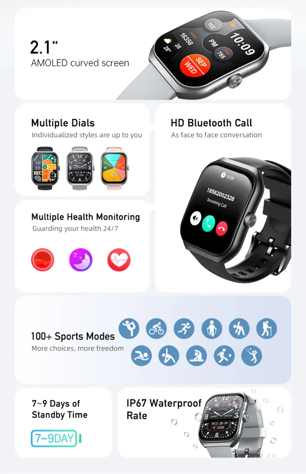 Awei curved watch