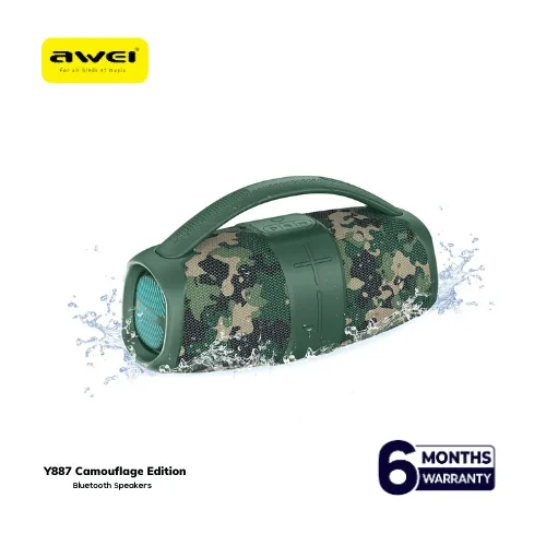 Awei Y887 20W Portable Bluetooth Speaker Camoflage Edition price in bangladesh