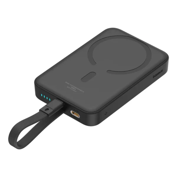 Baseus Magnetic Mini Power Bank 10000mAh 20W with Built-in Lighting Cable price in bangladesh