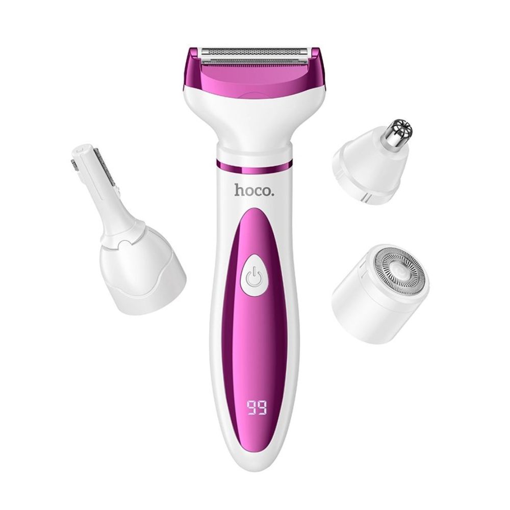 Hoco HP80 4-in-1 Ladies Trimmer & Shaver (1) Hoco HP80 4-in-1 Ladies Trimmer & Shaver