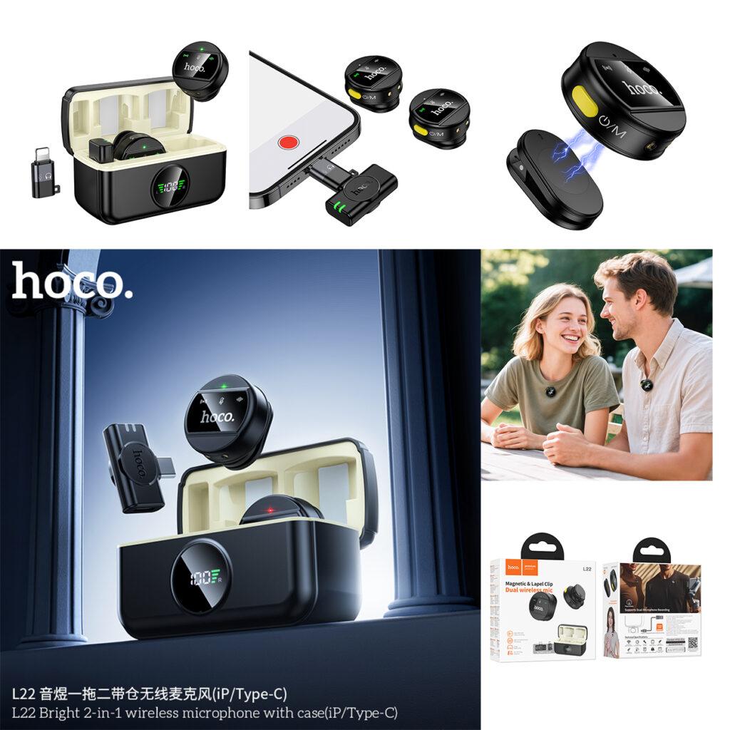 Dual clip-on lapel mic