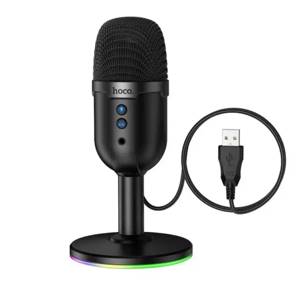 Hoco L25 Bright RGB USB Gaming Microphone
