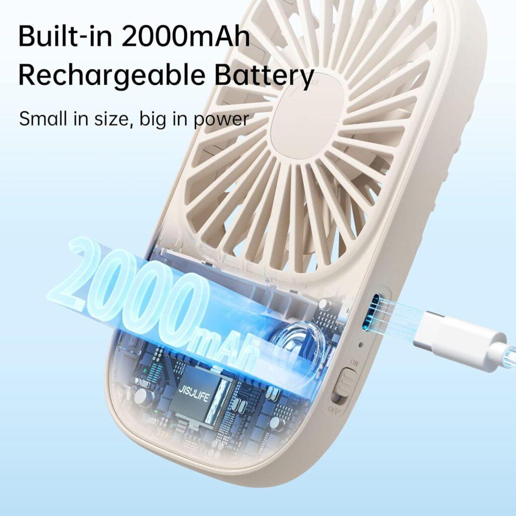 Handheld portable fan