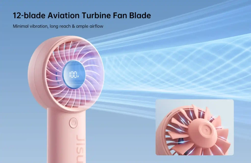 Rechargeable mini fan