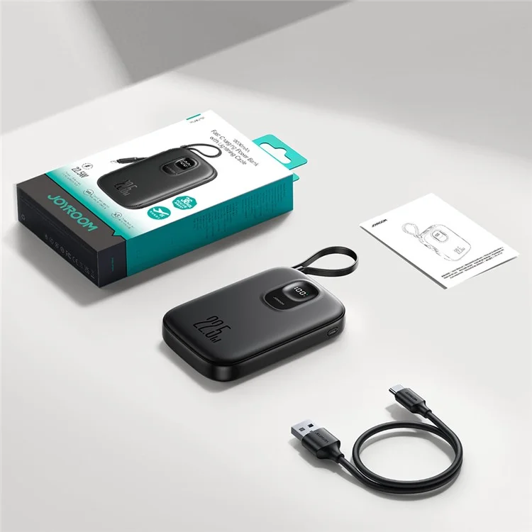 Joyroom JR-PBF17 10000mAh Power Bank with Built-in Type-C Cable price in bangladesh