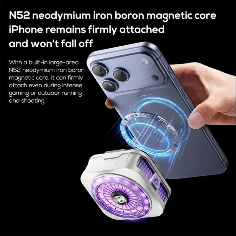 magnetic phone cooler