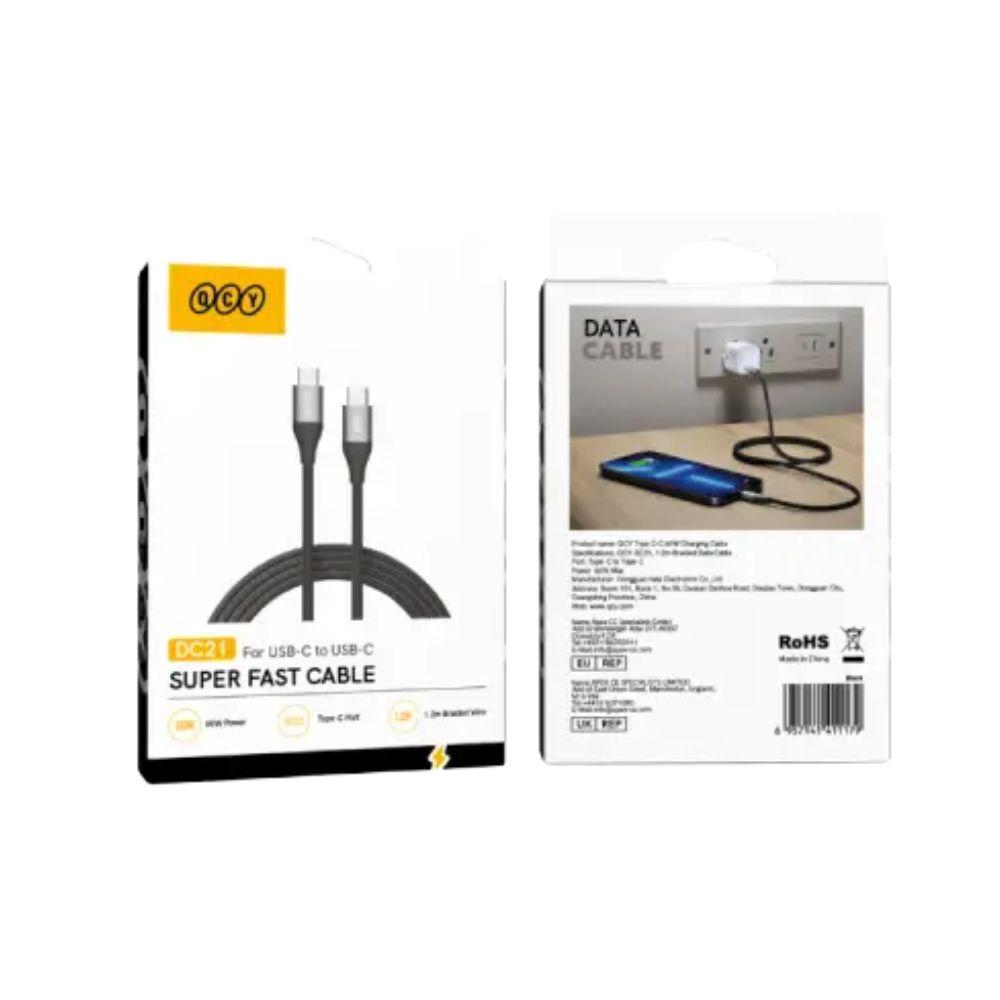 Type-C to Type-C fast charging cable
