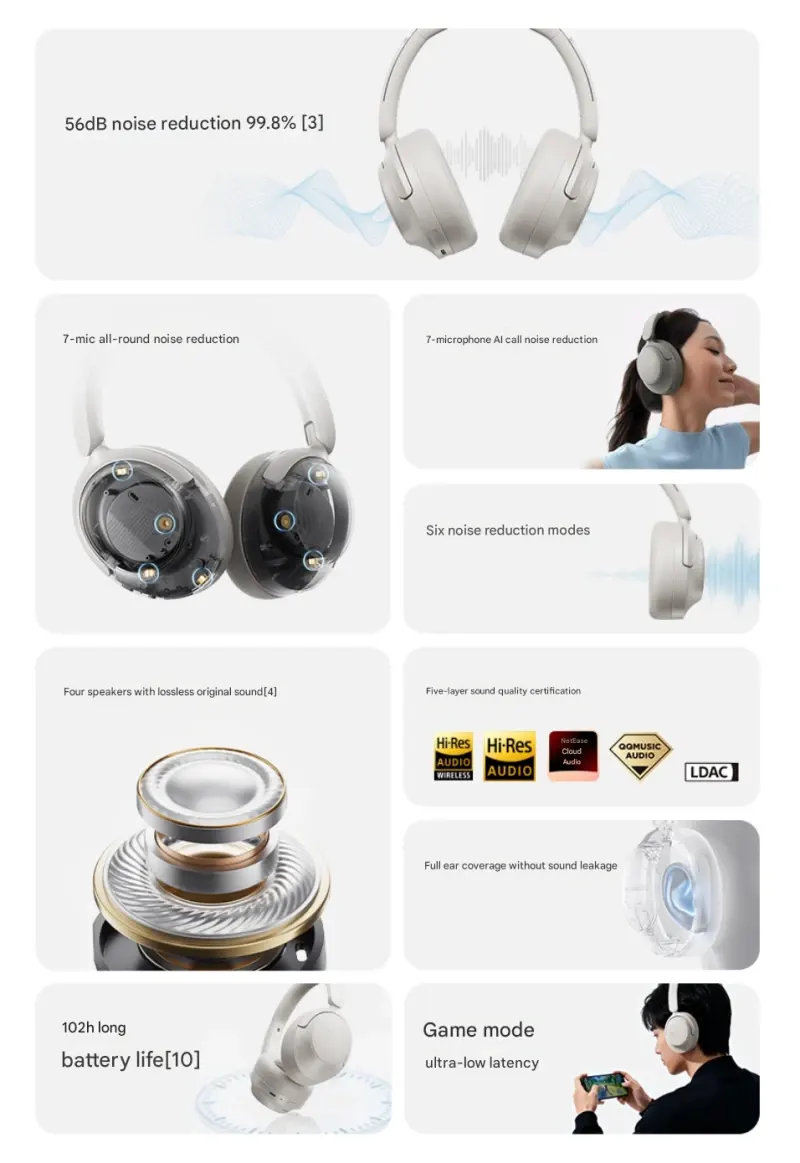 over-ear wireless headphones