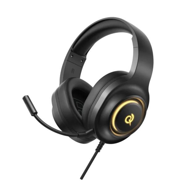 QCY Heroad V200 H4GM Overhead Gaming Headphone with 7.1 Surround Sound & Detachable Mic price in bangladesh