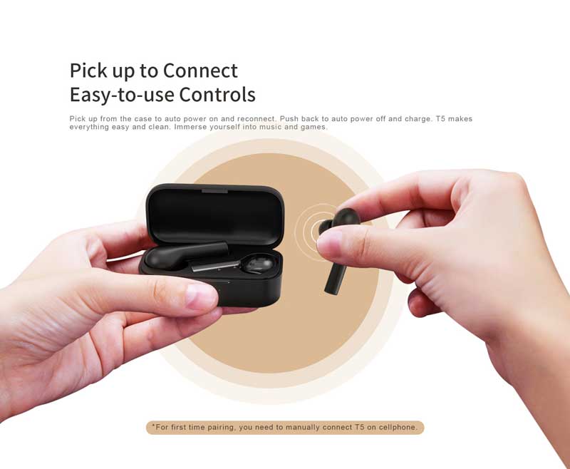 QCY T5 Bluetooth 5.1 Wireless Earbuds price in bangladesh