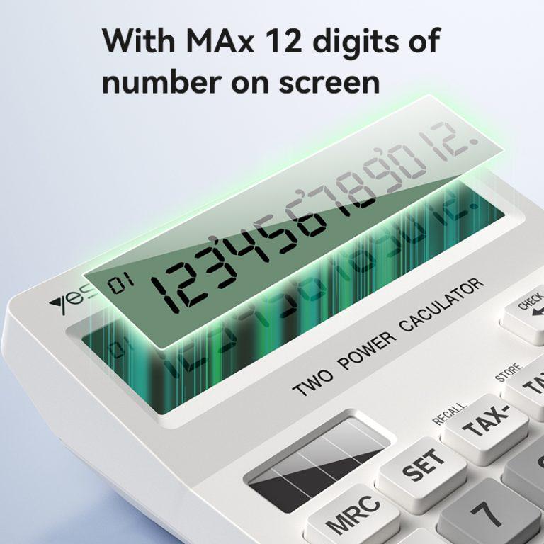 Desk calculator