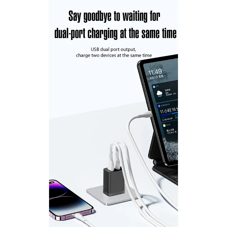 Awei C15T-US 10W Dual USB Wall Charger Adapter with 1m Type-C Cable price in bangladesh