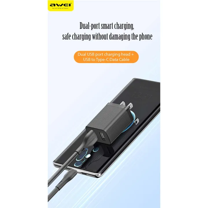 wall adapter with Type-C cable