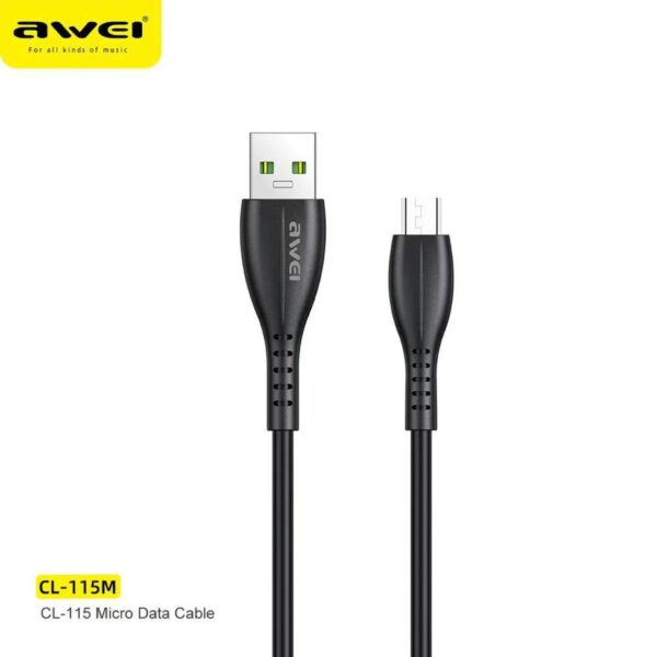 Awei CL-115M Micro USB Fast Charging 1M Cable