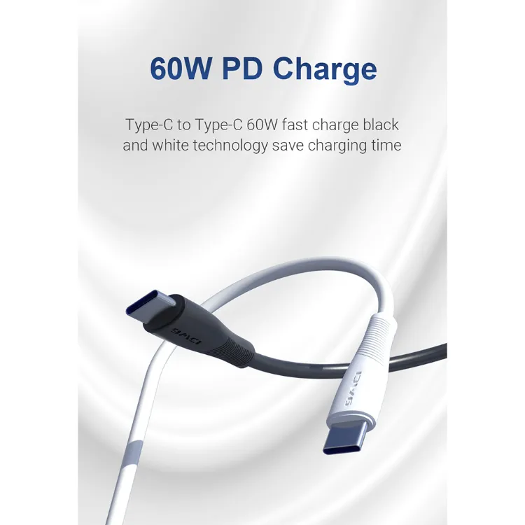 Type-C to Type-C fast charging cable