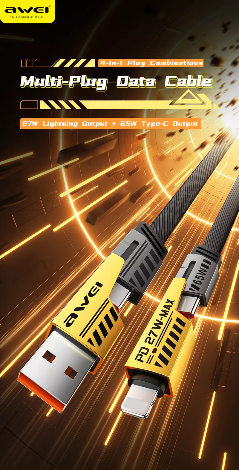 universal braided USB cable