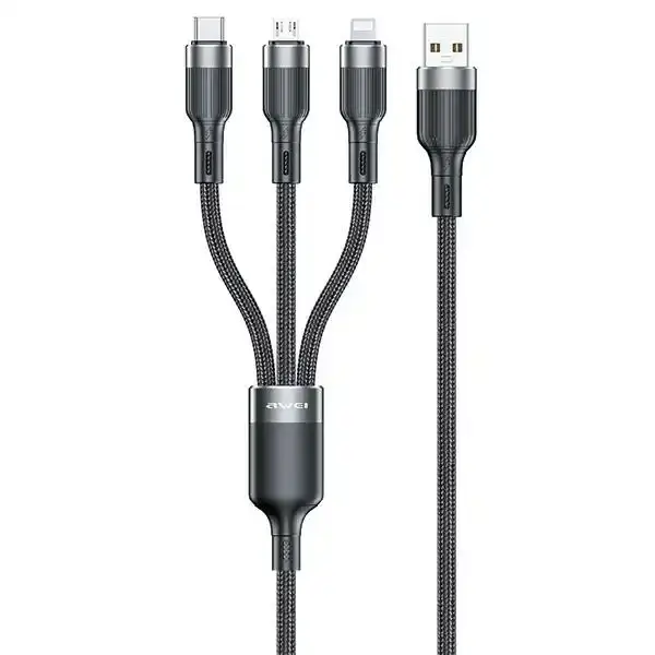 Awei CL-975 3-in-1 Fast Charging Cable