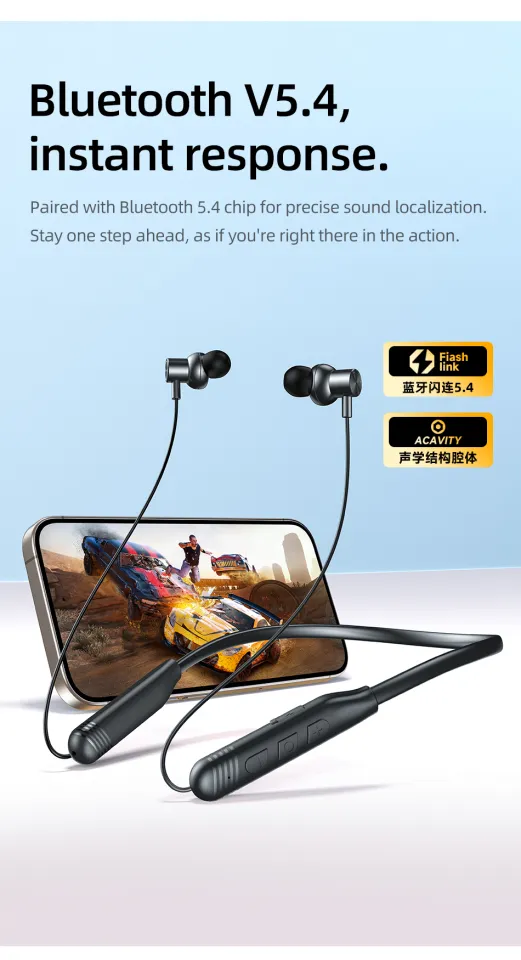 Awei G83BL Wireless Neckband Earphones Bluetooth 5.4 price in bangladesh