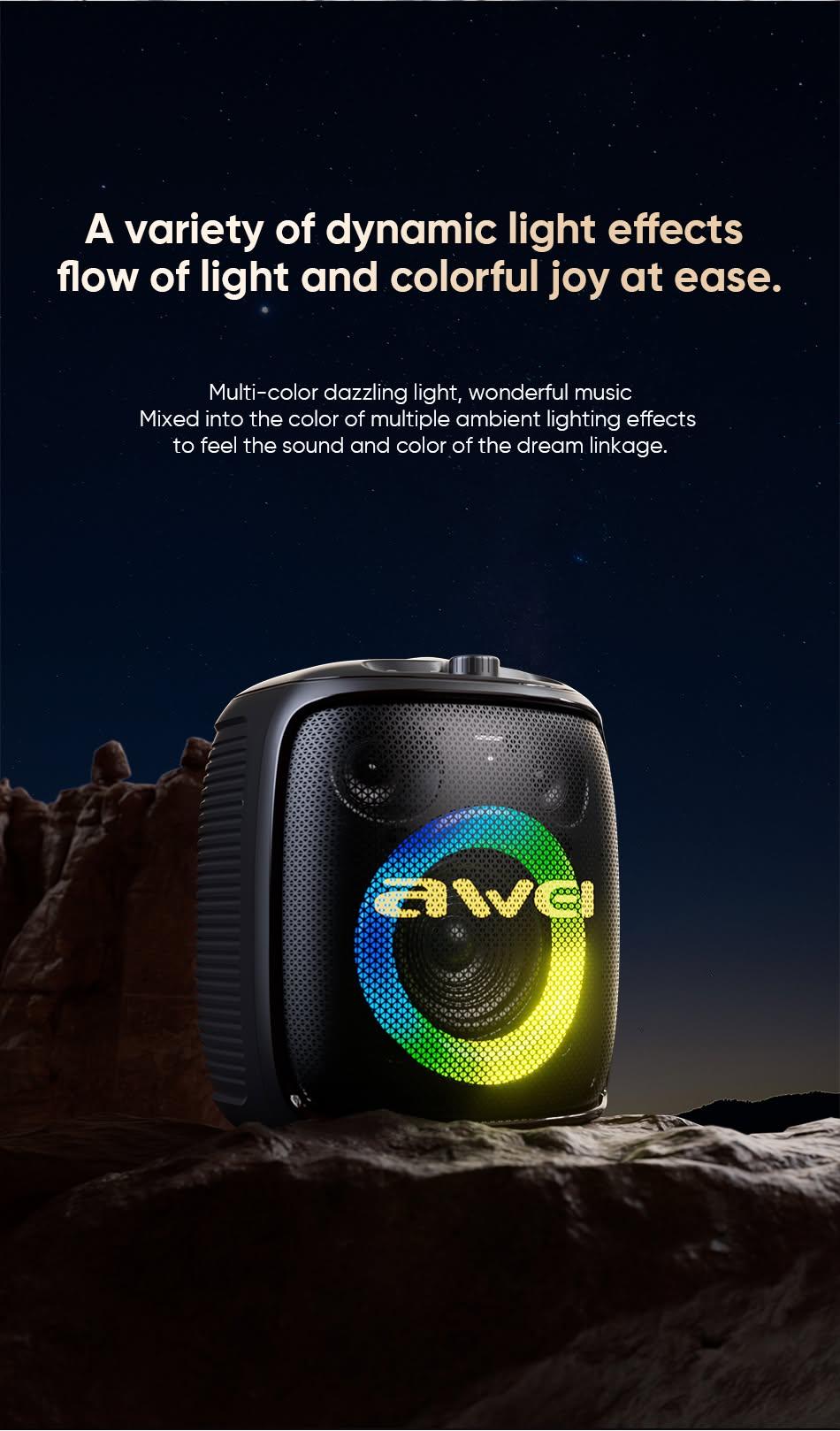 Awei KA22 50W Portable Outdoor Bluetooth Speaker
