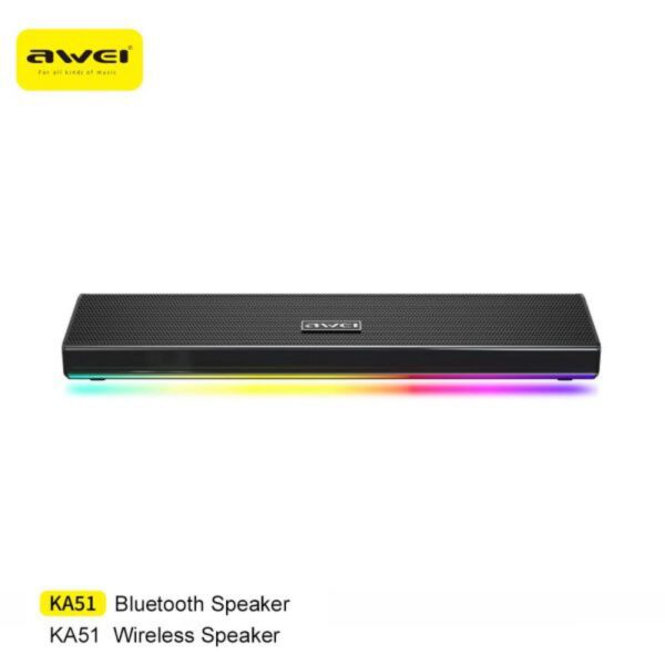 Awei KA51 Wireless Bluetooth 5.4 Soundbar Speaker