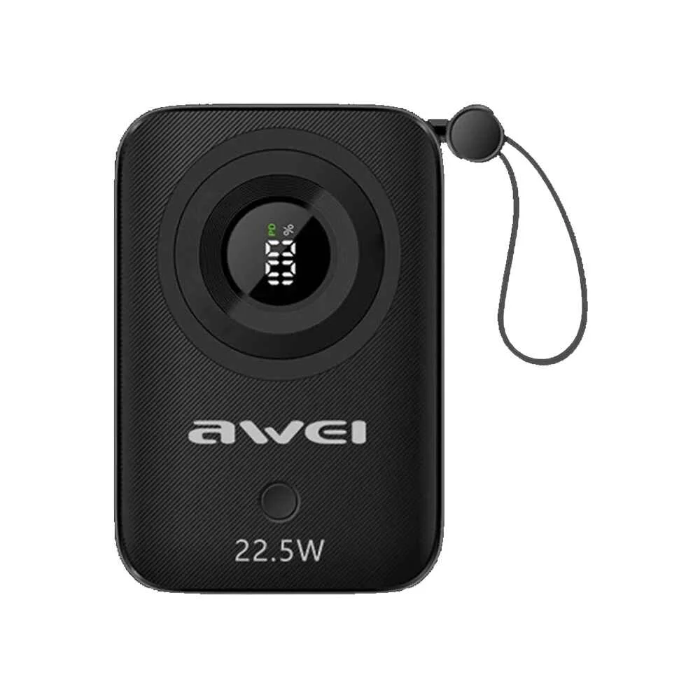 Awei P23K 10000mAh Mini Power Bank 22.5W Super Fast Charging