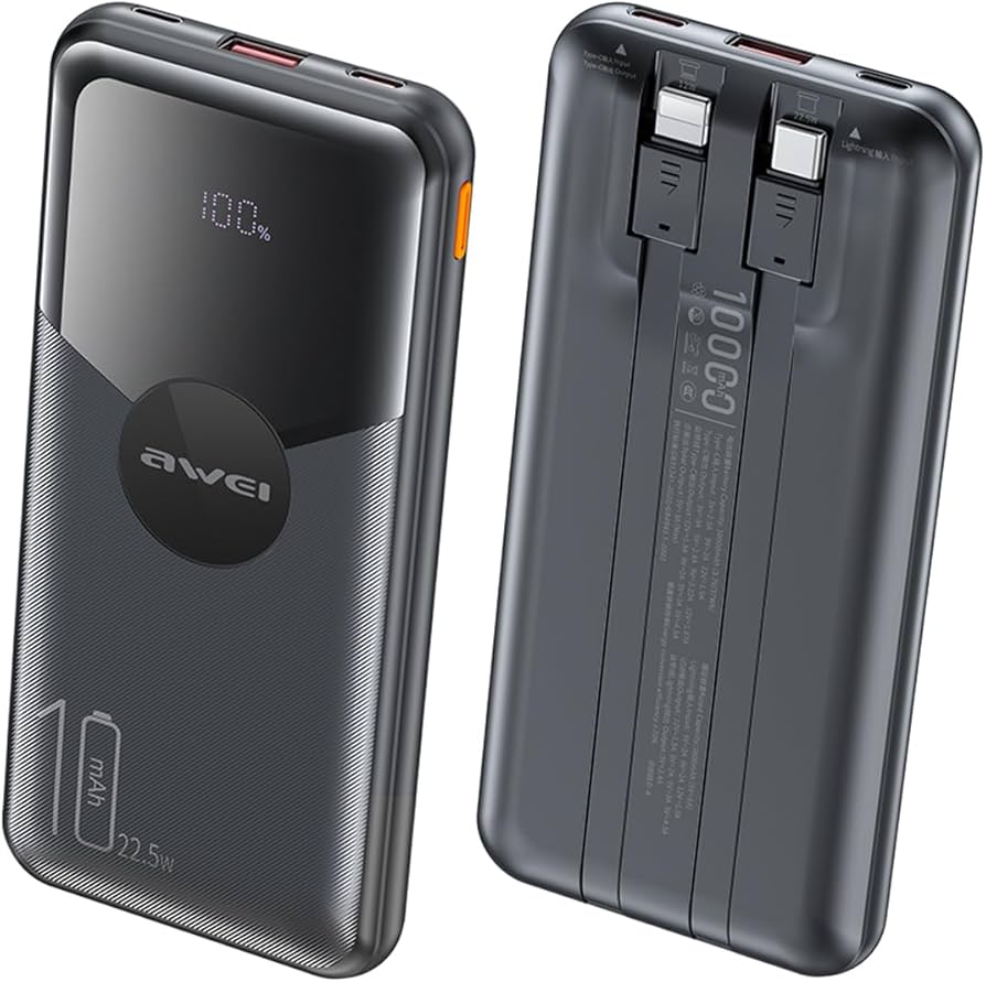 Awei P32K 10000mAh Ultra-Slim Power Bank price in bangladesh