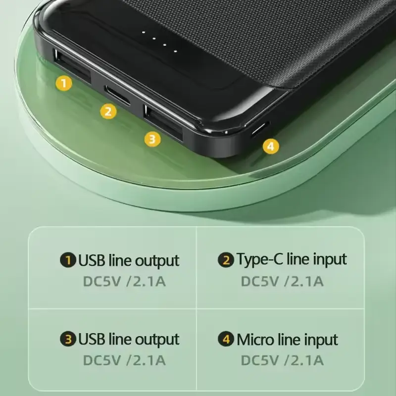 Awei P37K 10000mAh Portable Fast Charging Power Bank price in bangladesh