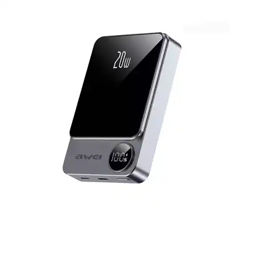 Awei P39K 10000mAh Magnetic Wireless Power Bank 20W