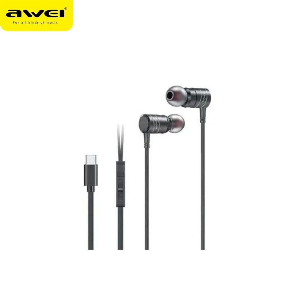 Awei PC-15T Type-C Wired Earphones with Mic