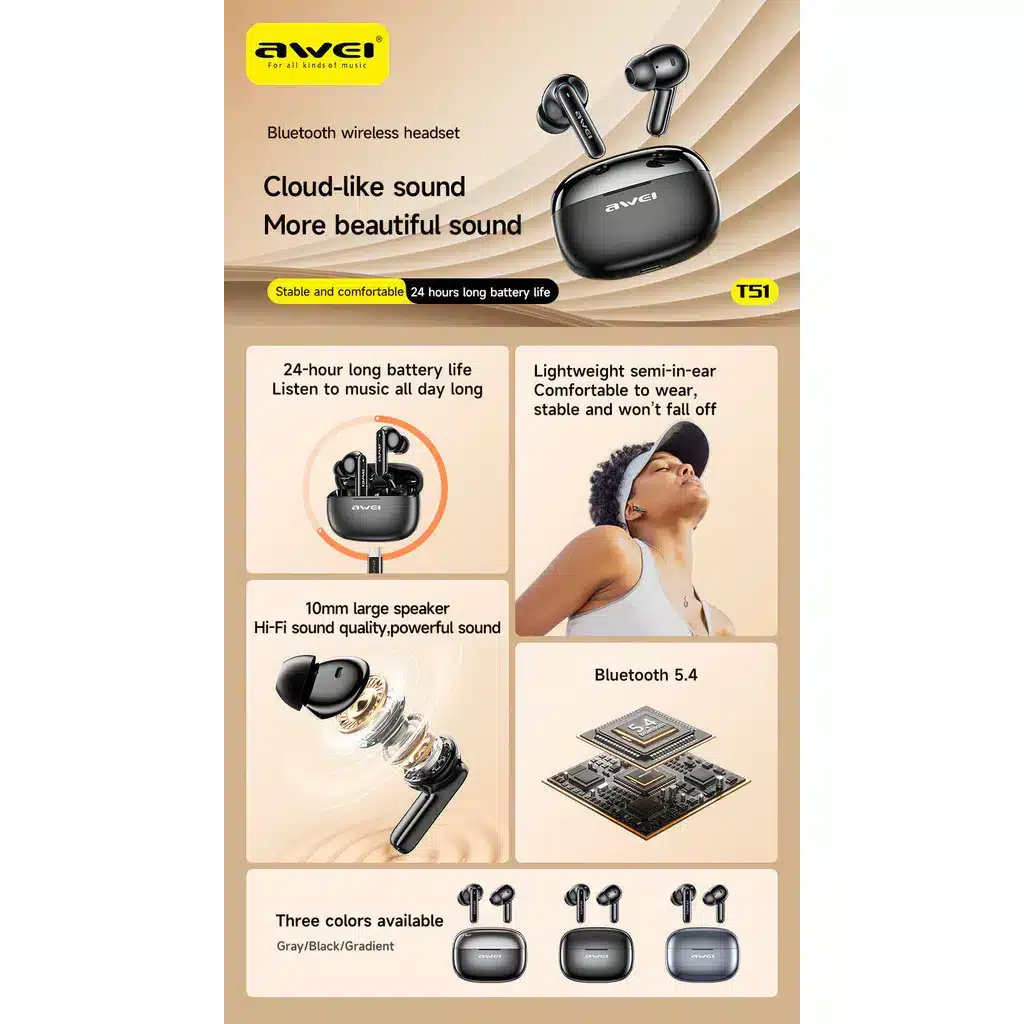TWS wireless earphones