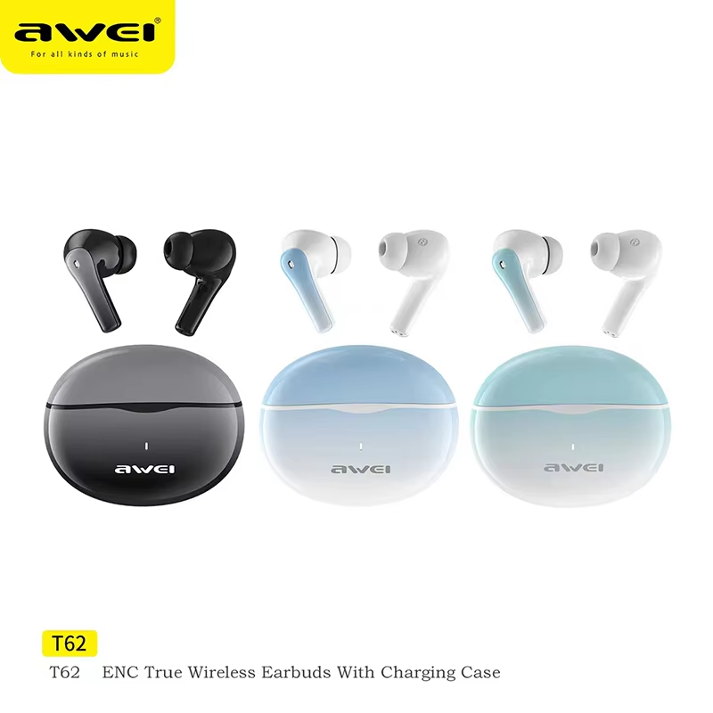Awei T62 ENC TWS Earbuds price in bangladesh
