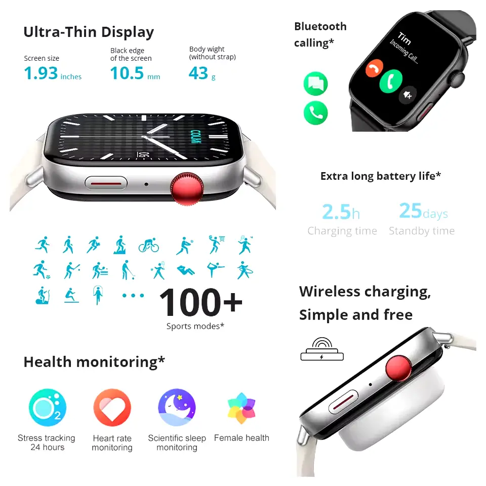 Bluetooth calling smartwatch