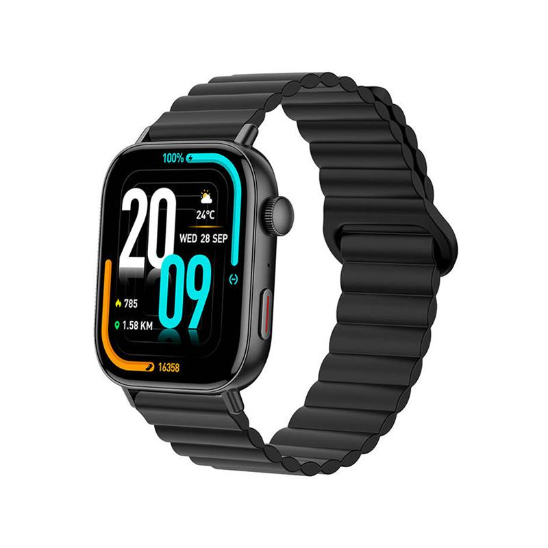 magnetic silicone strap smartwatch