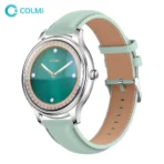 COLMI L28 Smartwatch with Dual Straps (Leather & Silicone)