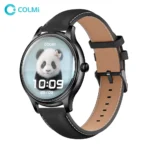 COLMI L28 Smartwatch with Dual Straps (Leather & Silicone) price in bangladesh