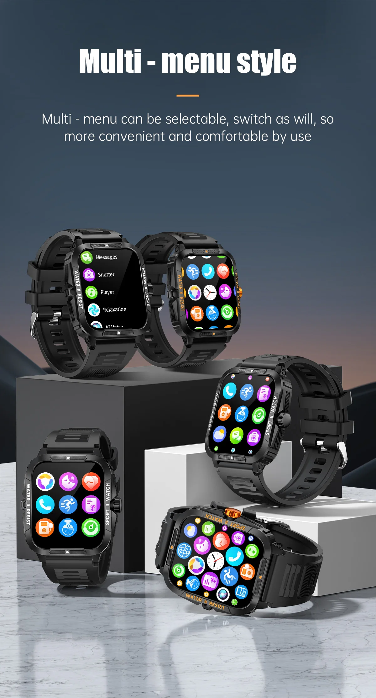 rugged outdoor smartwatch