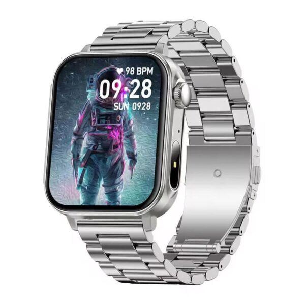 COLMI P80 Bluetooth Calling Smartwatch with Steel & Silicone Strap price in bangladesh