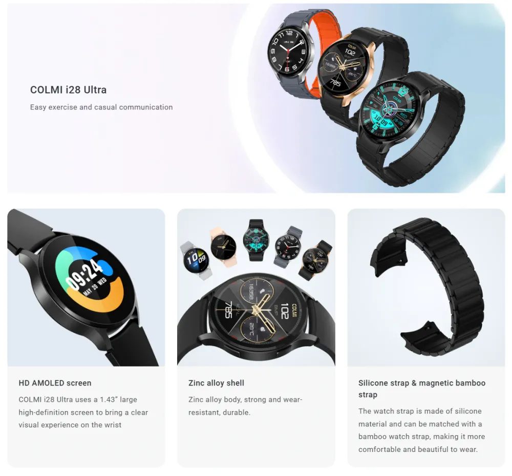 AMOLED smartwatch