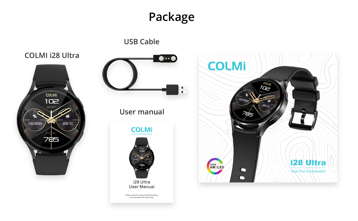 AMOLED smartwatch