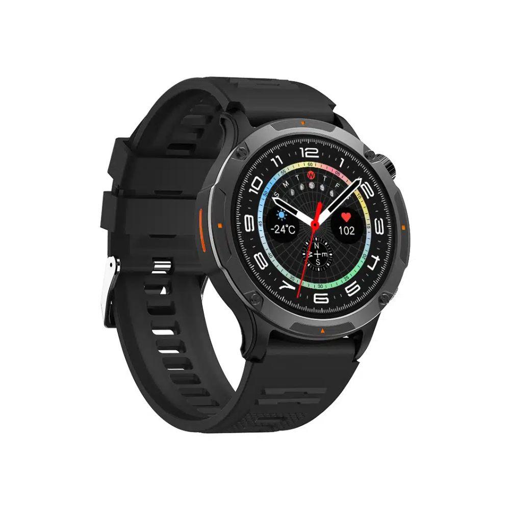 KFI GTR Rugged AMOLED Smartwatch with Built-in GPS & Dual Strap